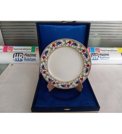 HZ-012 ÇİNİ TABAK PLAKET 